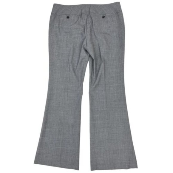 Express Publicist Trouser Pants Bootcut Gray Size 10 - Picture 2 of 9